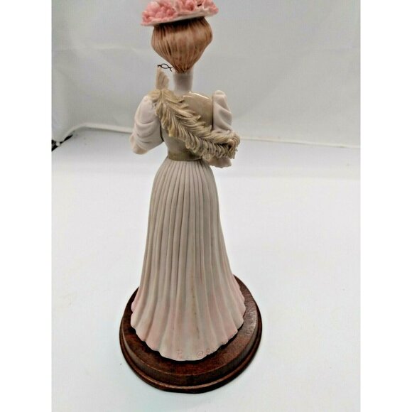 Vintage Arnart Pucci Porcelain Victorian Fashion Lady Figurine 9 3/4" - Picture 6 of 12